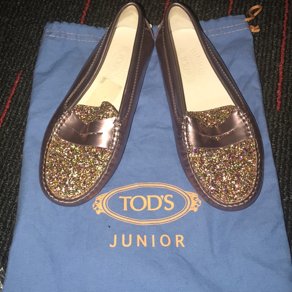 Tods loafer kids 33 brand new